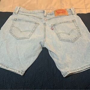 Levi's Light Blue Denim Shorts